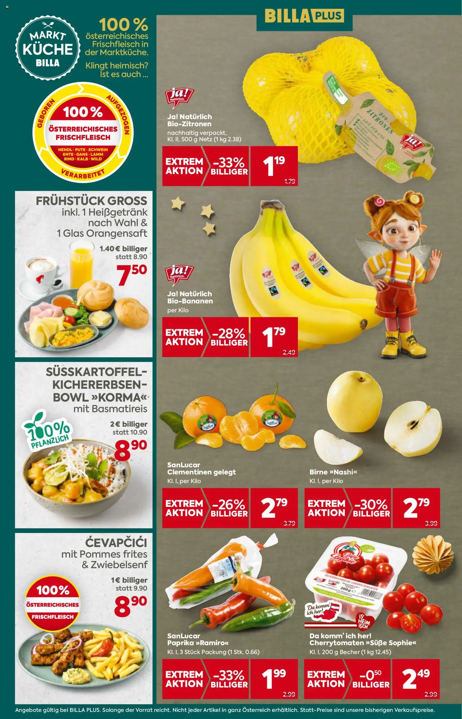 Billa Plus Flugblatt gültig ab 04.12.2025 | Seite: 12 | Produkte: Birne