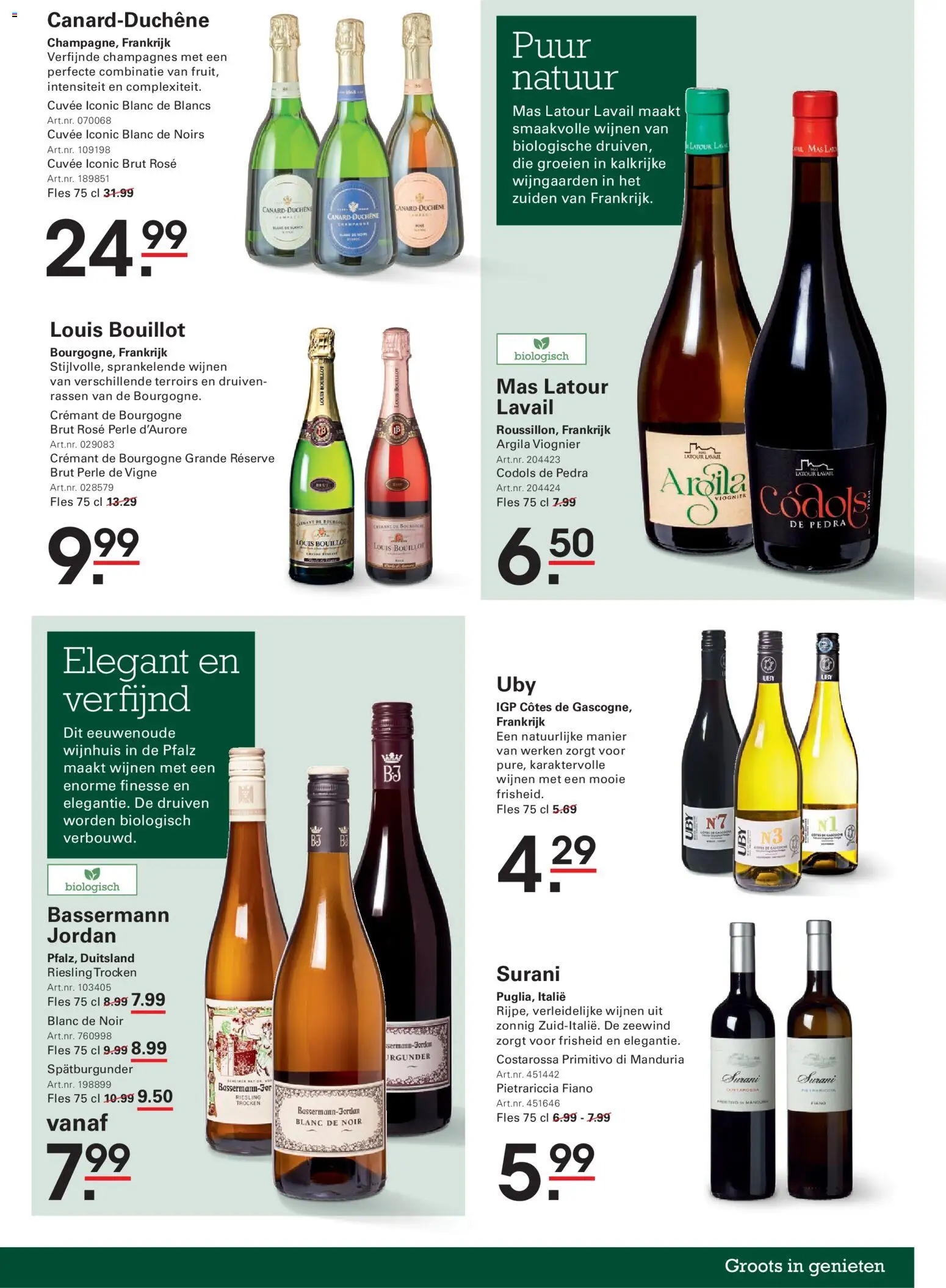 {H1} | Pagina: 71 | Producten: Fles, La, Druiven