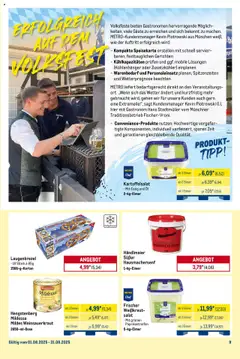 Metro Monats-Menü - gültig ab dem 01.08.2025 | Seite: 9 | Produkte: Öl, Essig, Salat