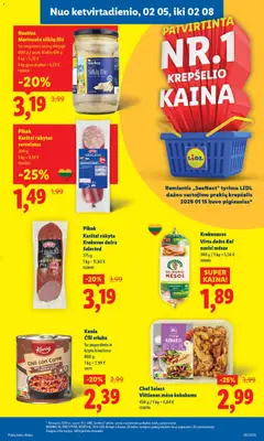 LIDL leidinys galioja nuo 02.02.2026 | Puslapis: 31 | Prekių: Vištienos, Krepšelis, Vištiena, Kiauliena