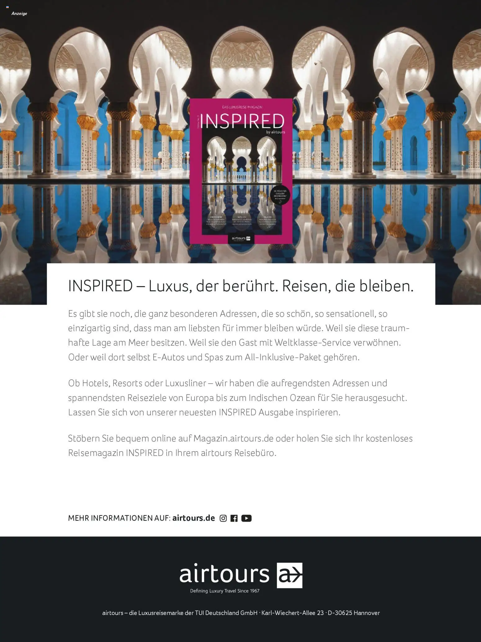 Aida Airtours Erlesene Familienreisen – gültig ab 30.10.2025 | Seite: 66