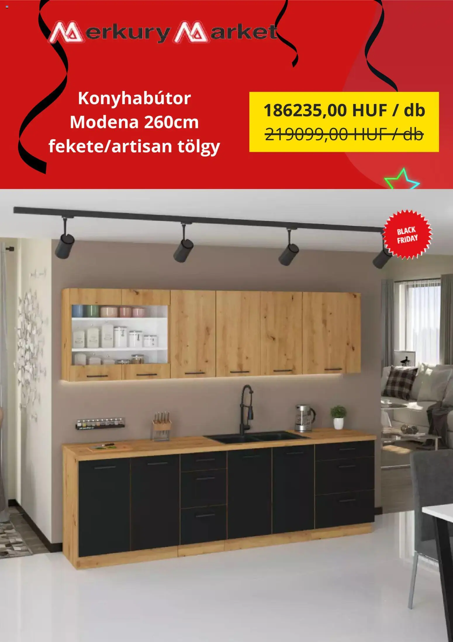 Merkury Market akciós ujság - amely érvényes a következő dátumtól: 07.11.2025 | Oldal: 3 | Termékek: Konyhabútor