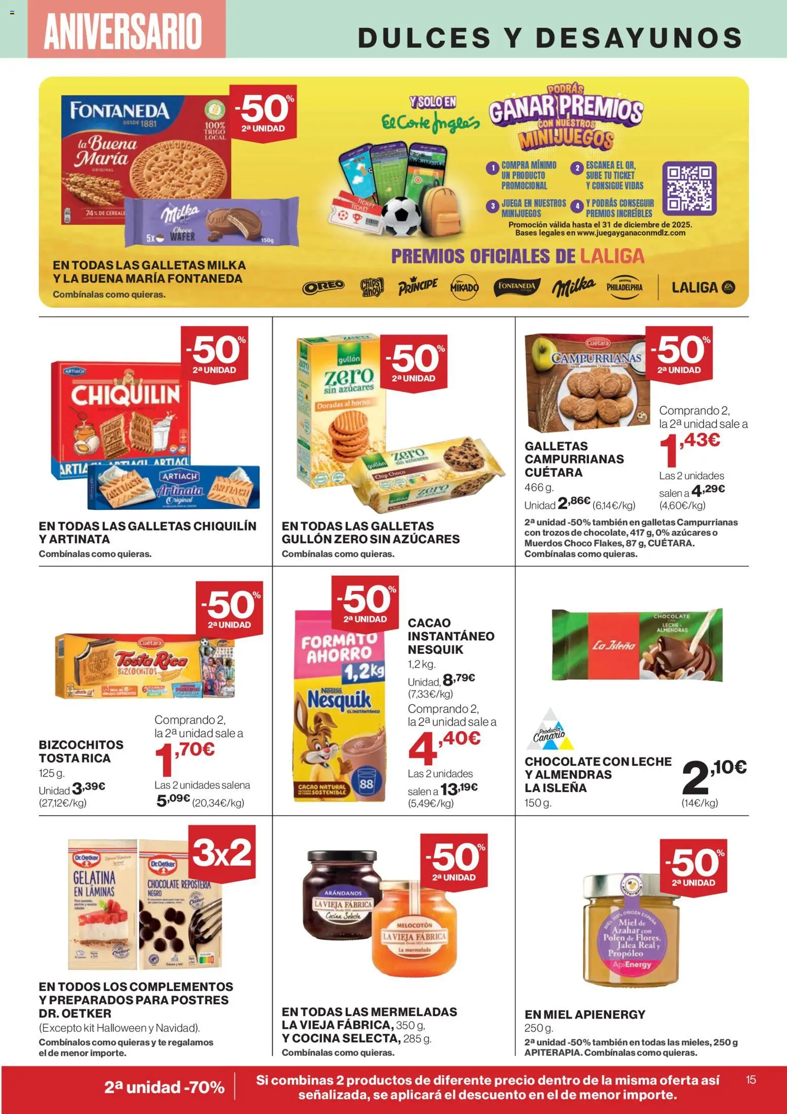 Supercor Canarias │ válido desde el 06.11.2025 | Página: 15 | Productos: Ψηφιακή κάμερα, Chocolate, Juega, Cocina