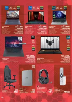 Vista previa El Corte Inglés ofertas válido desde el 05.03.2026 | Página: 10 | Productos: Televisor, Auriculares, Disco, Silla