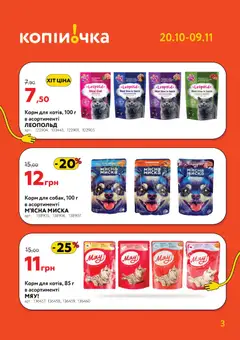 Копійочка акції дійснийкції з 20.10.2025 | Сторінка: 3