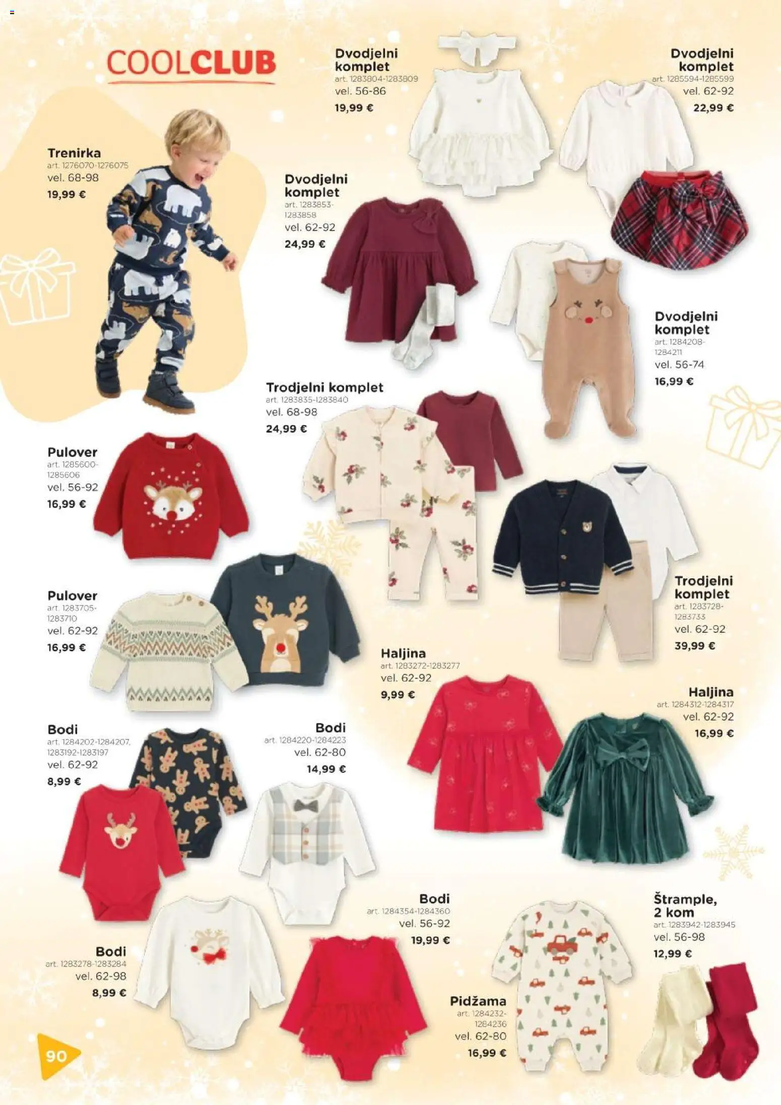 Baby Center katalog | vrijedi od 03.12.2025 | Stranica: 90 | Proizvodi: Pidžama, Haljina, Trenirka