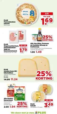 PLUS Slagersachterham, pannenkoeken-spek en boerenmetworst, Actieprijs per kilo 17.90 - Voorbeeld van een folder van Plus, geldig van 18.03.2026 | Pagina: 31
