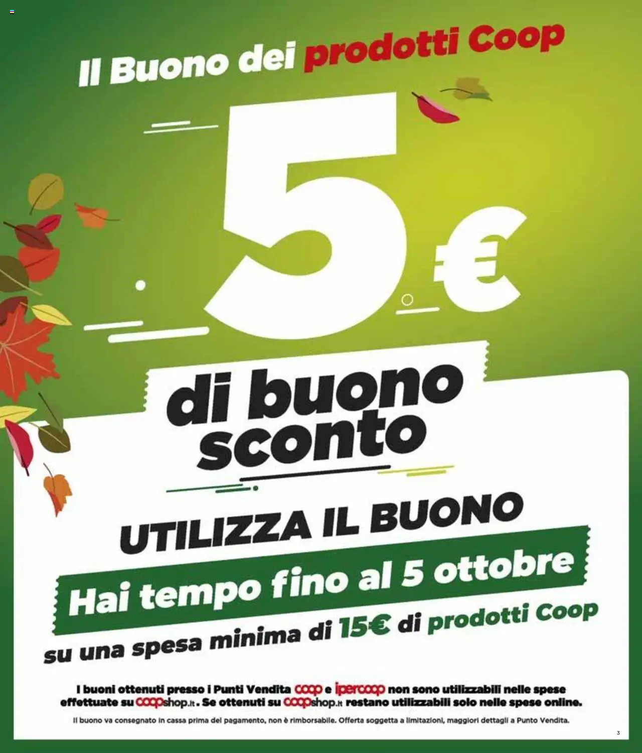 Volantino COOP del 02.10.2025 | Pagina: 3