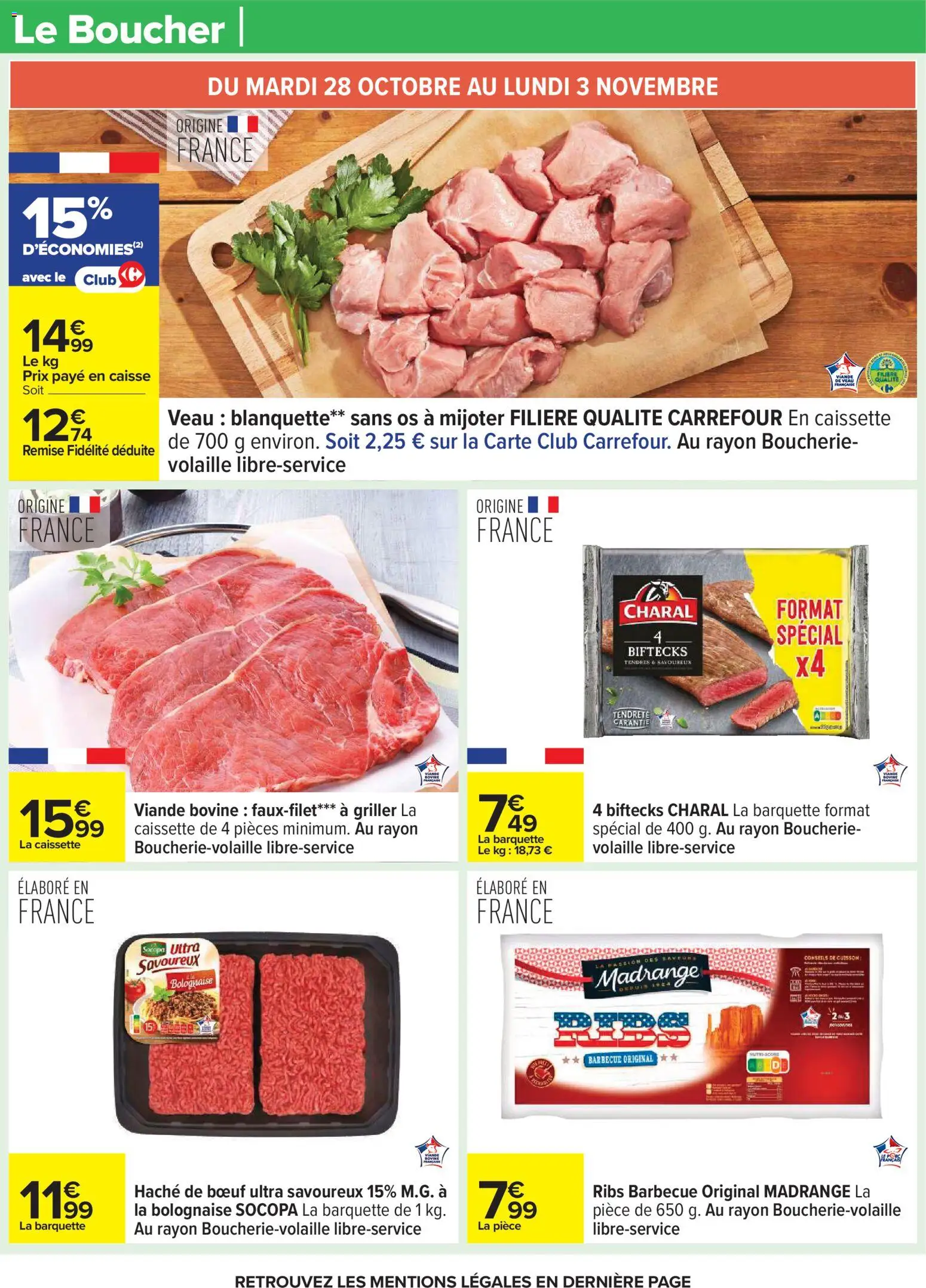 {H1} | Page: 19 | Produits: Barbecue, Volaille, Ribs, Viande bovine