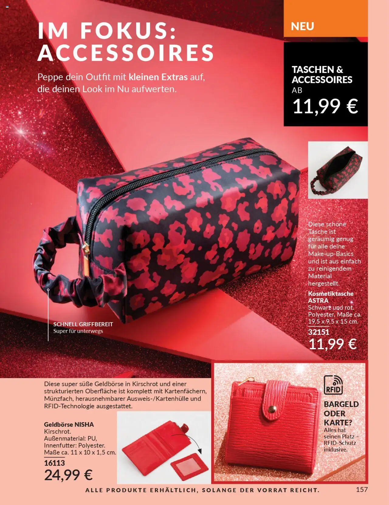 AVON Katalog Oktober 2025 – gültig ab 01.10.2025 | Seite: 159 | Produkte: Tasche, Astra