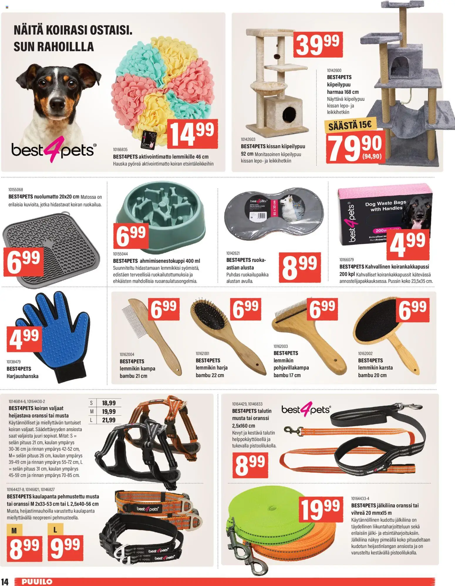 Puuilo tarjoukset – voimassa 02.03.2026 alkaen | Sivu: 14 | Tuotteet: Harja, Kampa