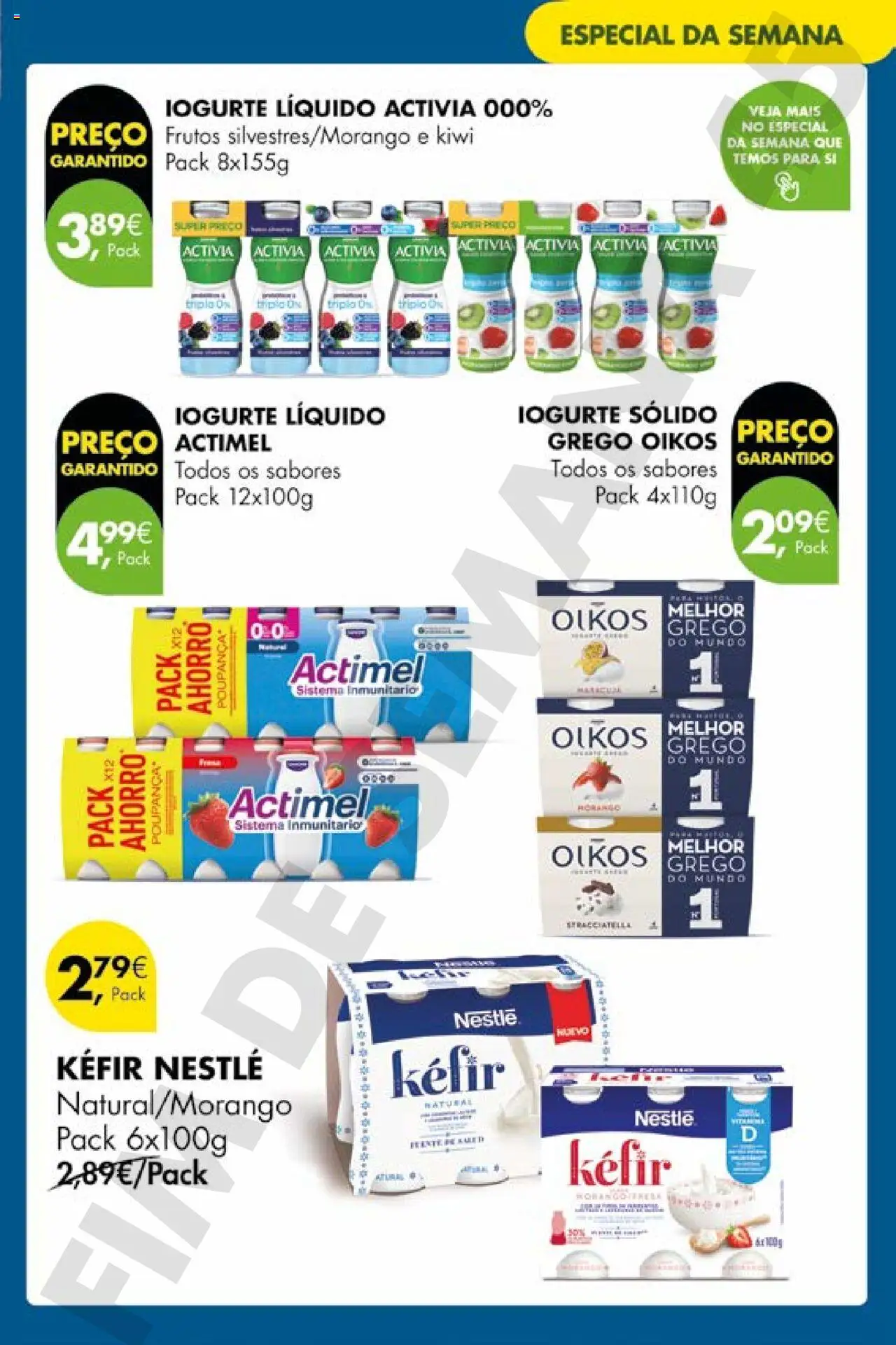 Pingo Doce Poupe este Fim de Semana │ válido de 22.08.2025 | Página: 29 | Produtos: Kefir nestlé, Iogurte, Nestlé, Kiwi