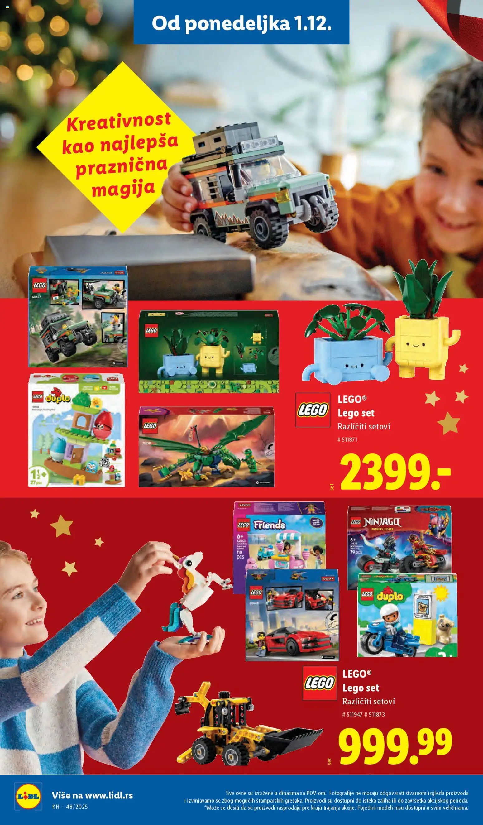 Lidl katalog - važi od 27.11.2025 | Strana: 78 | Proizvode: Lego