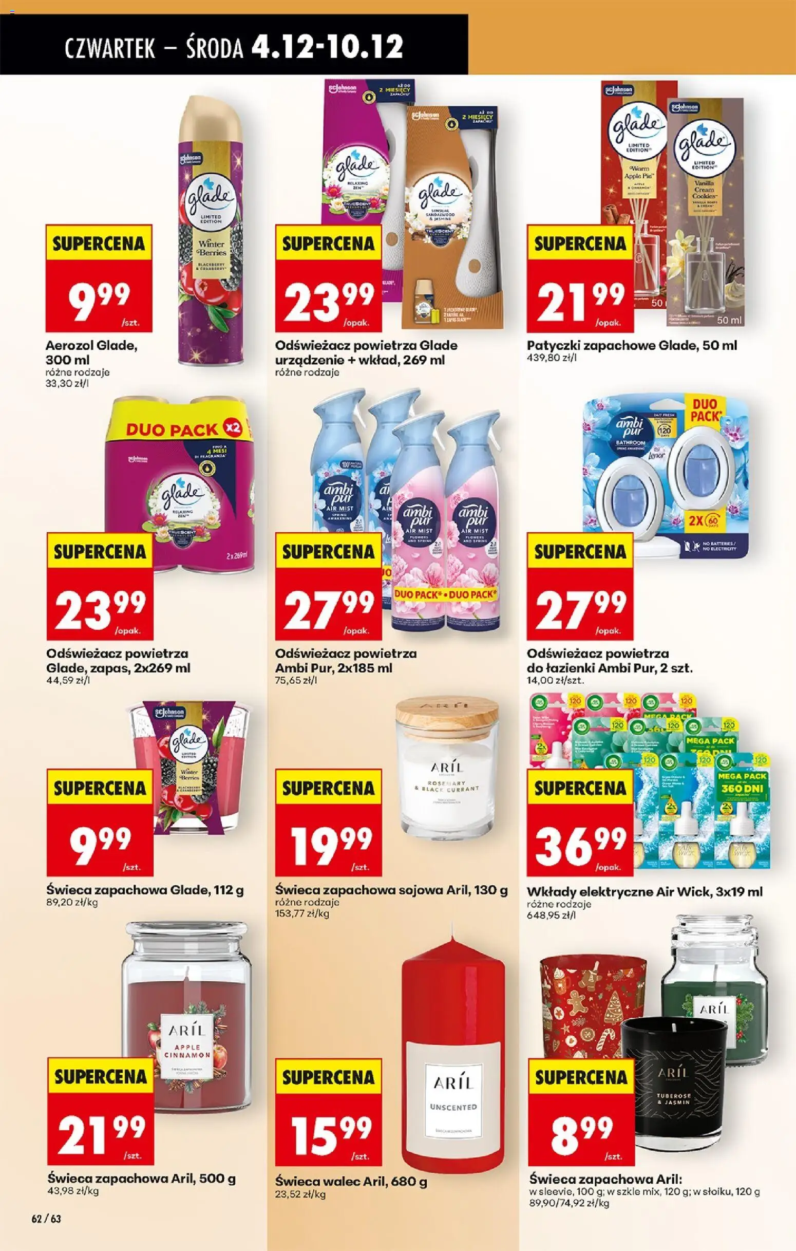 Biedronka gazetka - Oferta w tym tygodniu od 04.12.2025 | Strona: 80 | Produkty: Odświeżacz, Odświeżacz powietrza