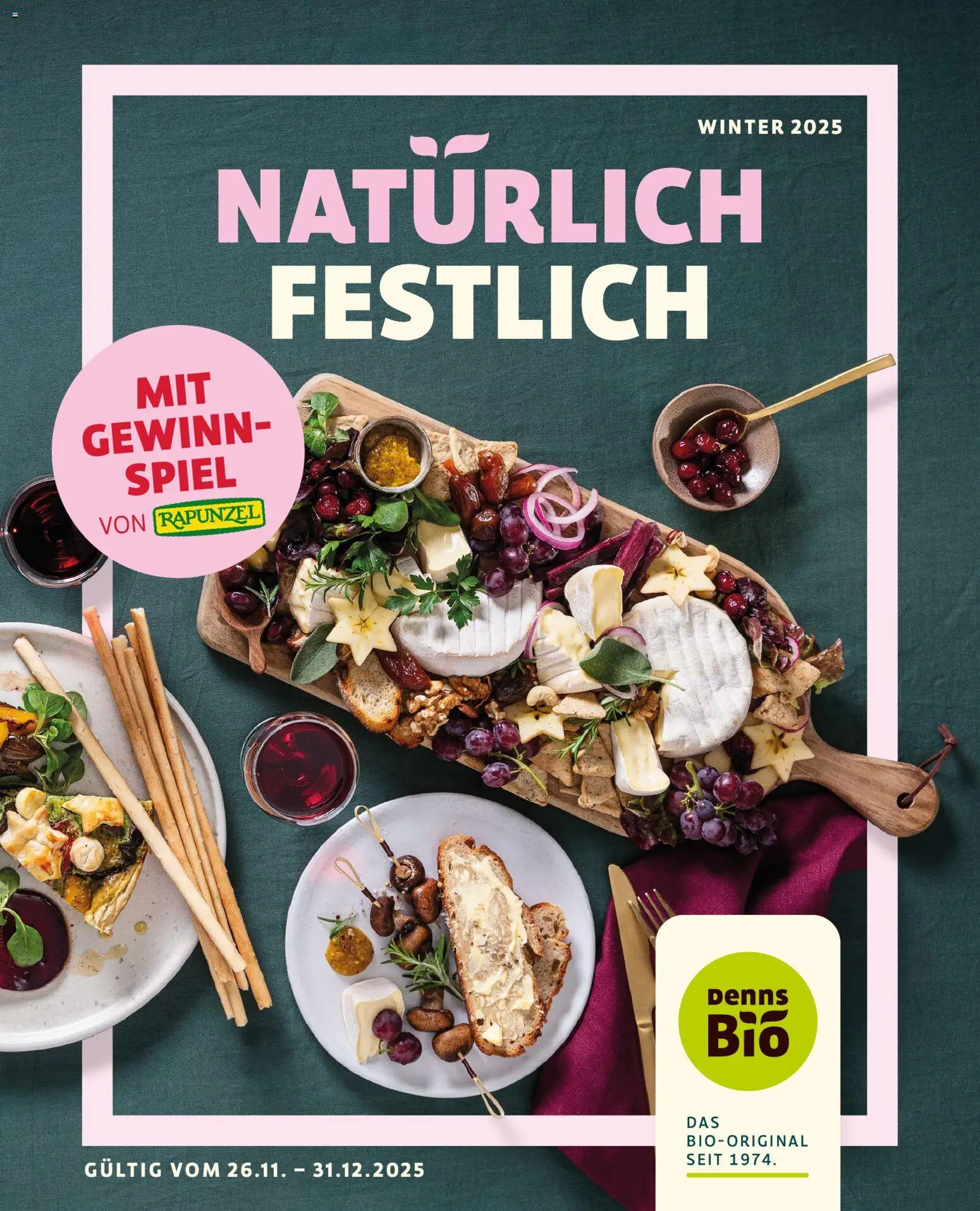 Denns BioMarkt Natürlich Festlich gültig ab 26.11.2025 | Seite: 1 | Produkte: Spiel