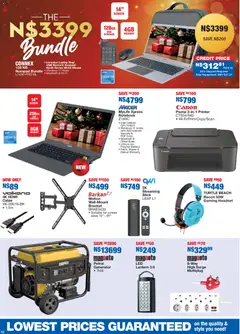OK Furniture specials catalogue – valid from 08.12.2025 | Page: 10 | Products: Printer, Lantern, USB, Laptop