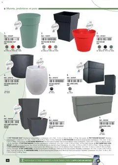  | Page: 40 | Produits: Poids, Jardinière, Réservoir d'eau