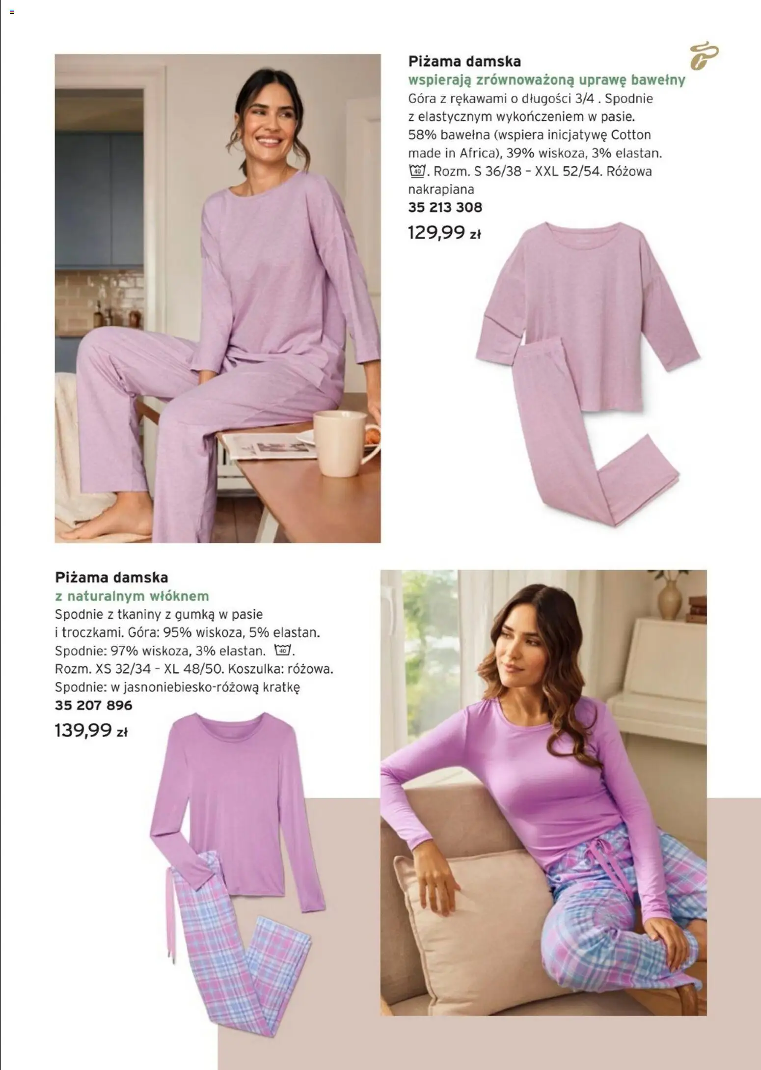 Tchibo promocje od 20.01.2026 | Strona: 5 | Produkty: Spodnie, Piżama
