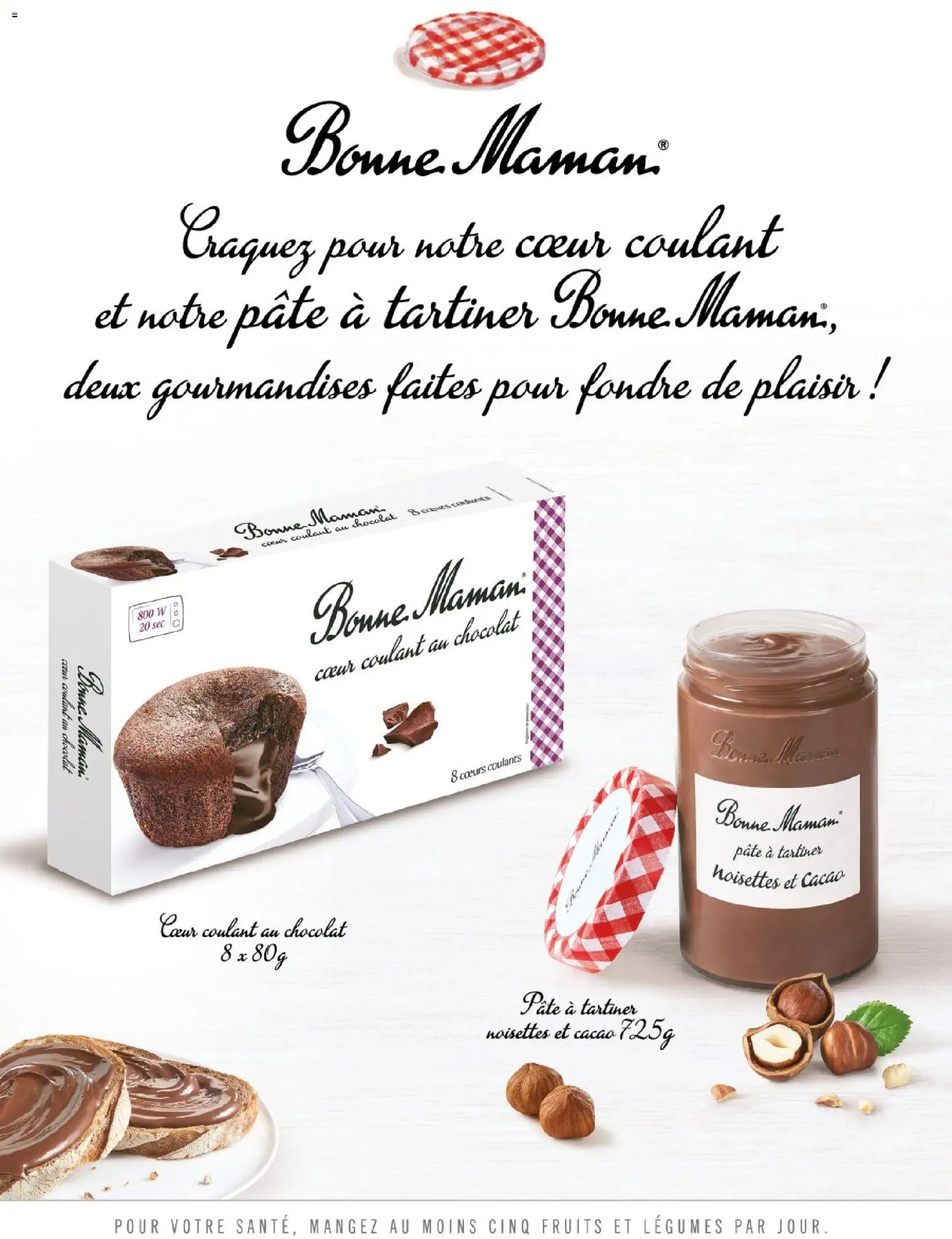 {H1} | Page: 114 | Produits: Noisettes, Pâte à tartiner, Chocolat