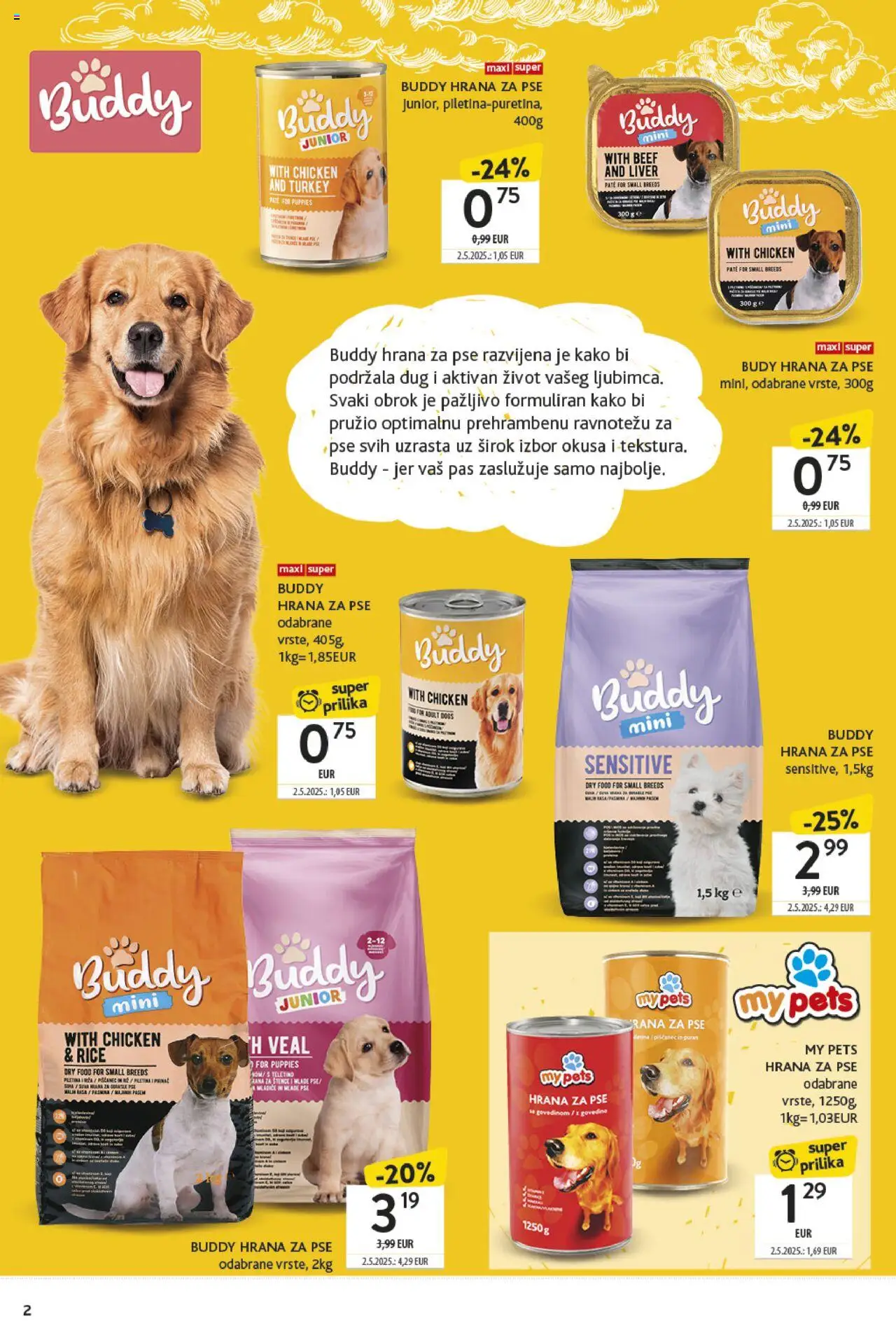 Konzum katalog | vrijedi od 06.10.2025 | Stranica: 2 | Proizvodi: Hrana za pse