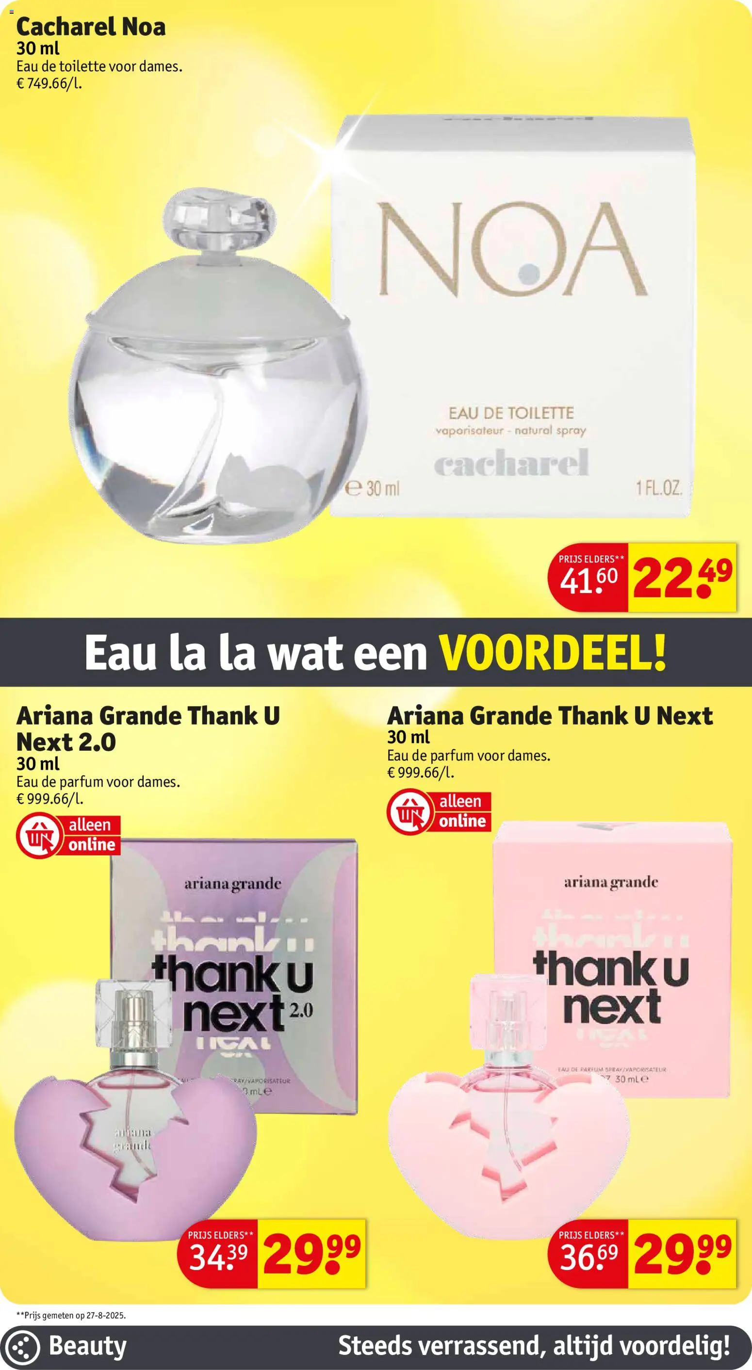 {H1} | Pagina: 9 | Producten: La, Parfum, Eau de toilette