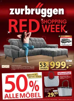 Zurbrüggen Red Shopping Week ab 23.02.2026 gültig