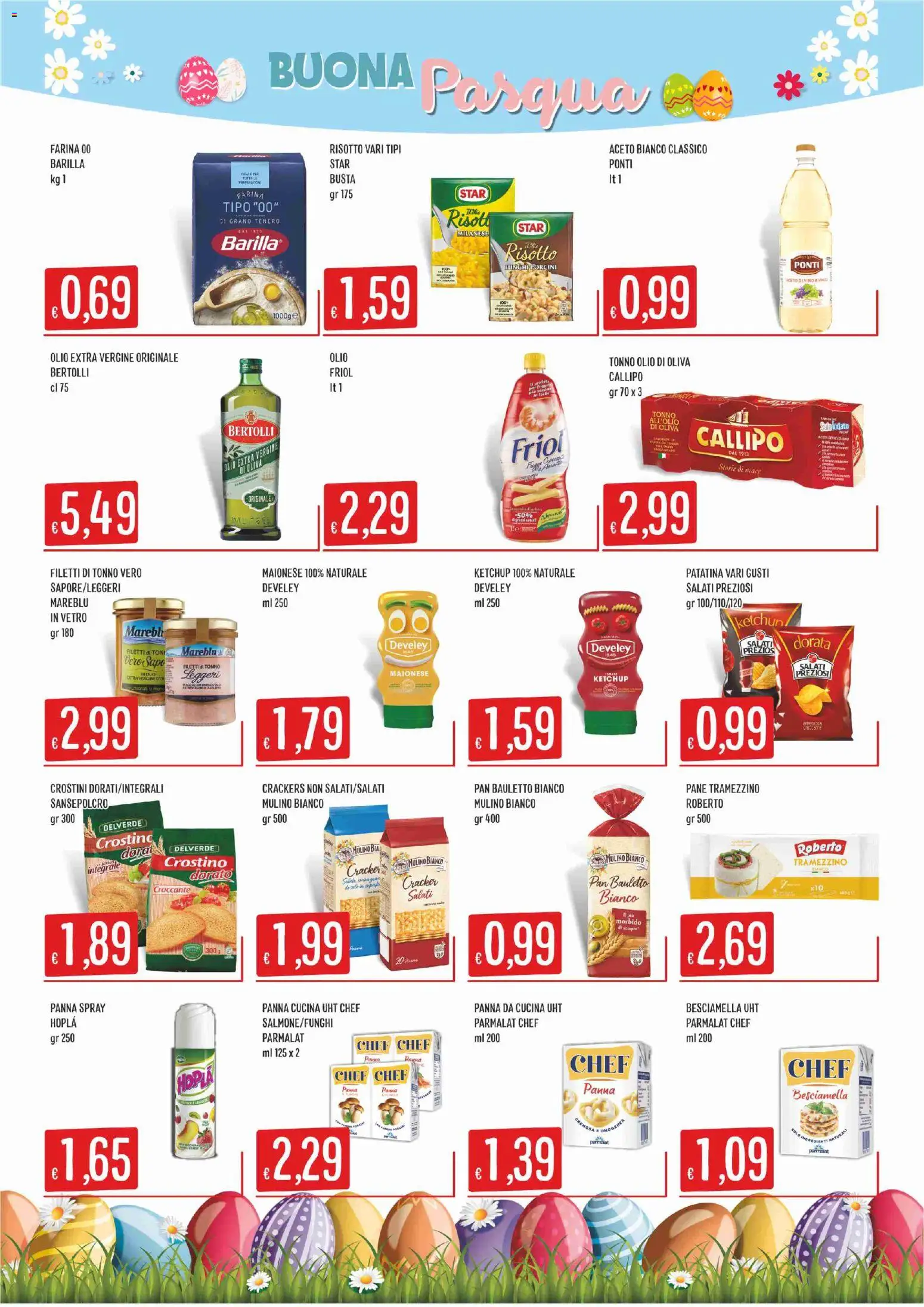 Volantino SISA del 30.03.2026 | Pagina: 4 | Prodotti: Pane, Olio extra vergine, Besciamella, Olio di Oliva
