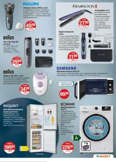 V-Markt - /Oberpfalz - gültig ab dem 21.08.2025 | Seite: 17 | Produkte: Philips, Mikrowelle, Rasierer, Samsung
