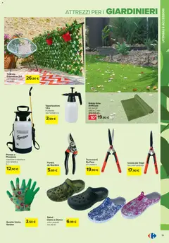 Anteprima del volantino Carrefour Iper Giardinaggio - Roma catalogo valido a partire dal 19.02.2026 | Pagina: 19 | Prodotti: Sabot