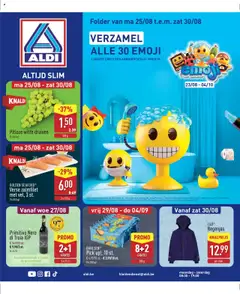 Aldi folder week 35 - Voorbeeld van een folder van Aldi, geldig van 25.08.2025