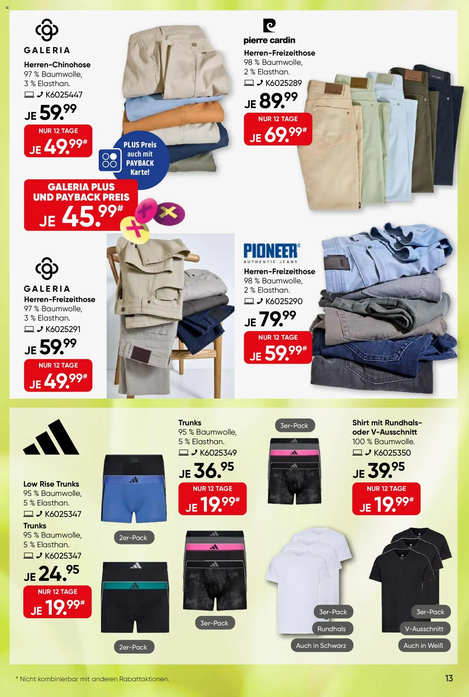 Galeria Karstadt Kaufhof Prospekt 	 – gültig ab 18.03.2026 | Seite: 13 | Produkte: Shirt, Jeans