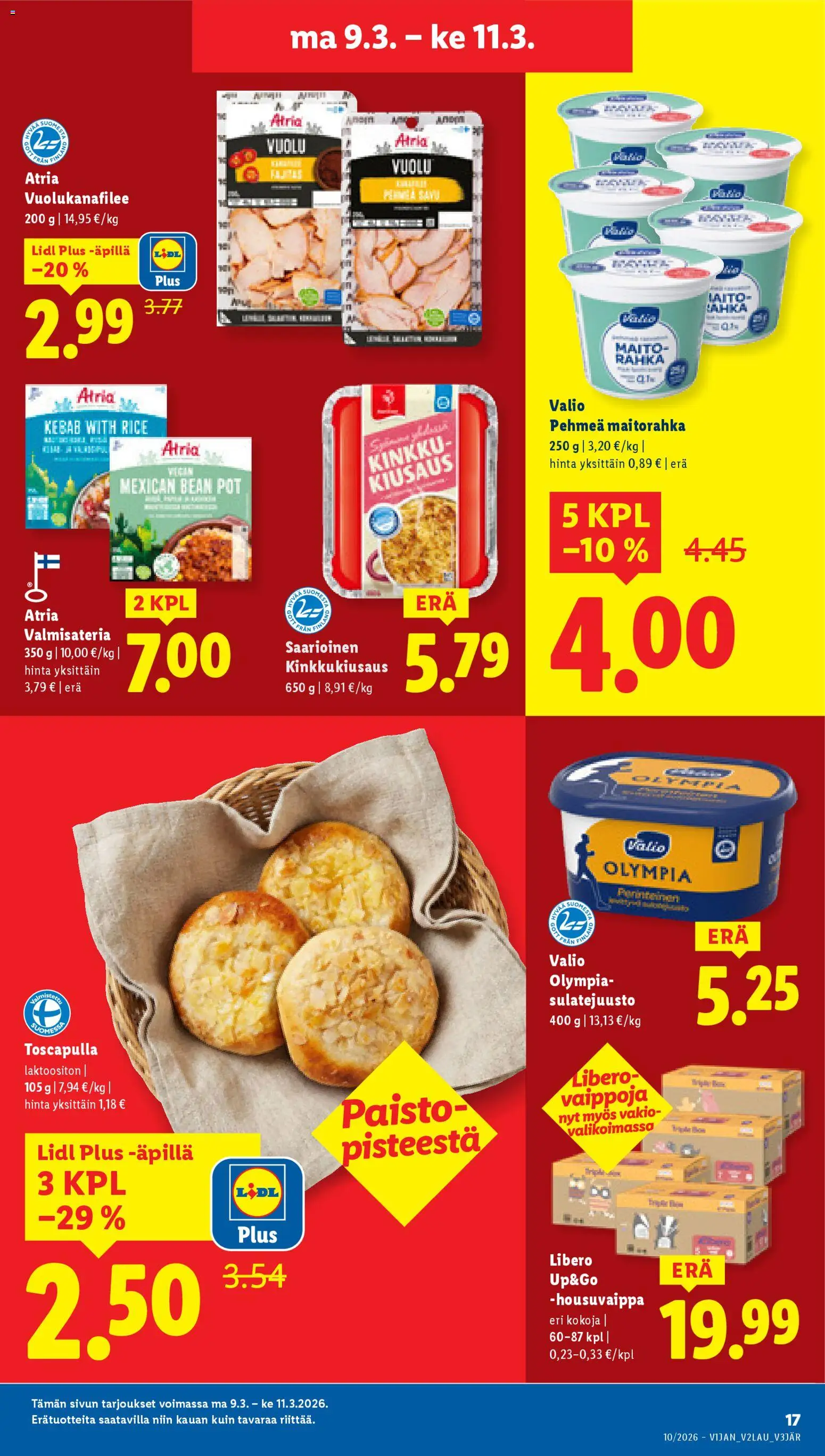 Lidl tarjoukset - Helsinki – voimassa 05.03.2026 alkaen | Sivu: 23 | Tuotteet: Kinkku