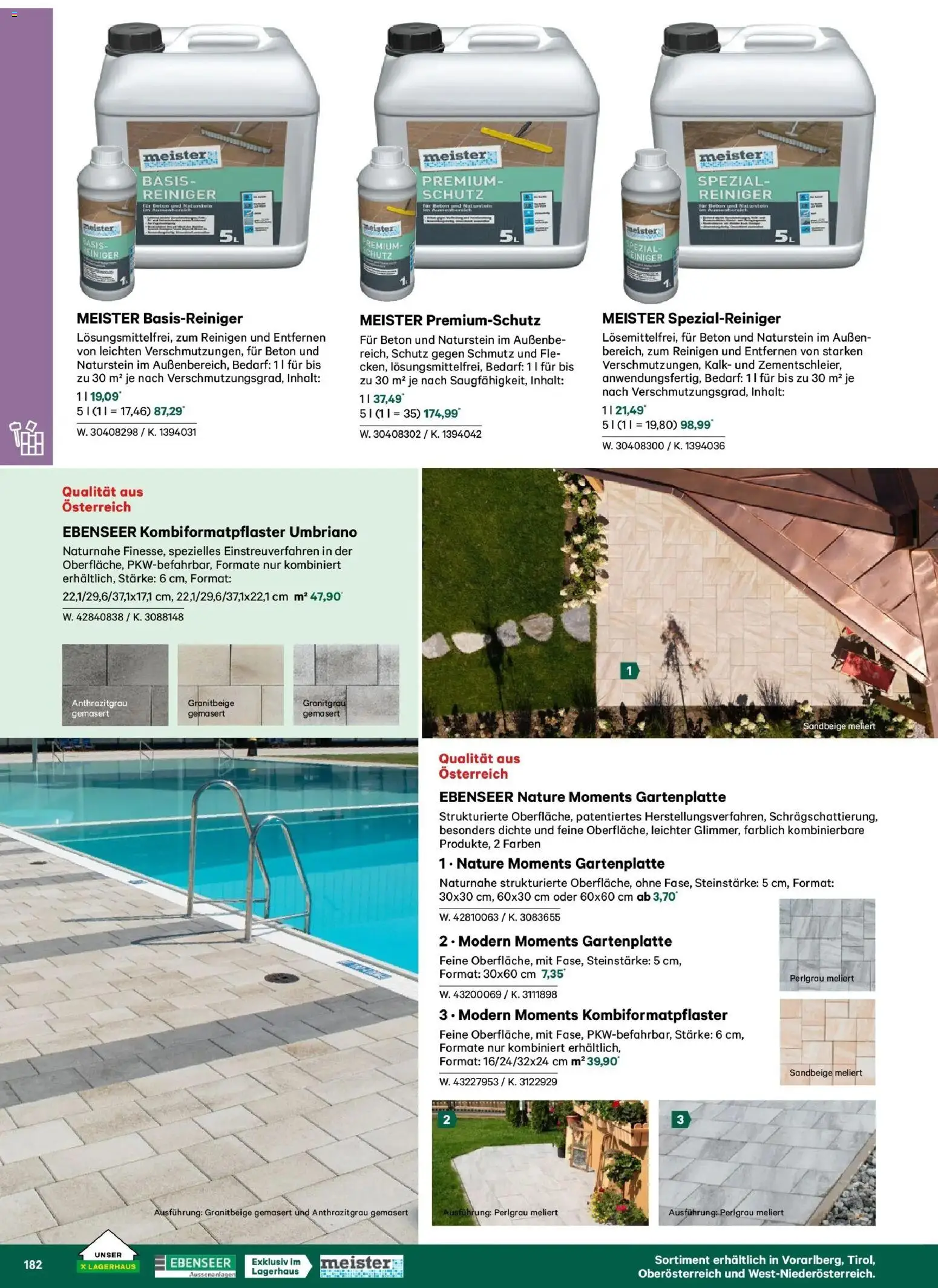 Lagerhaus Garten & Freizeit Katalog 2026 - Wien, Innsbruck gültig ab 01.03.2026 | Seite: 182