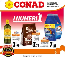 Anteprima del volantino Conad Campania catalogo valido a partire dal 19.11.2025