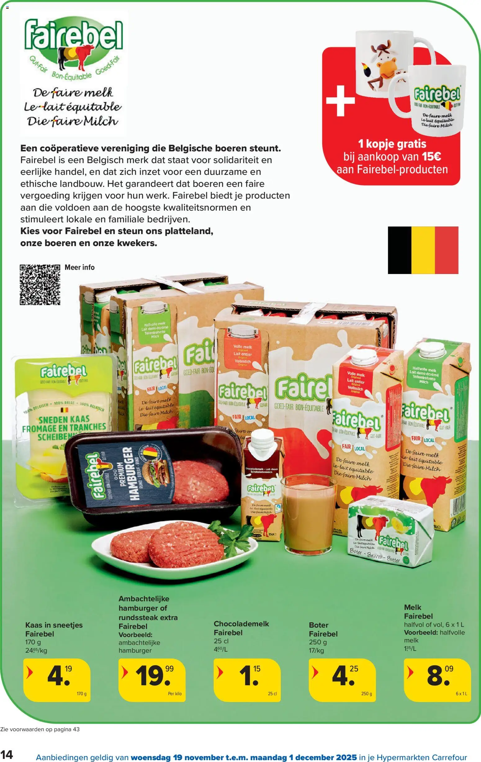 {H1} | Pagina: 14 | Producten: Halfvolle Melk, Volle melk, Melk, Boter