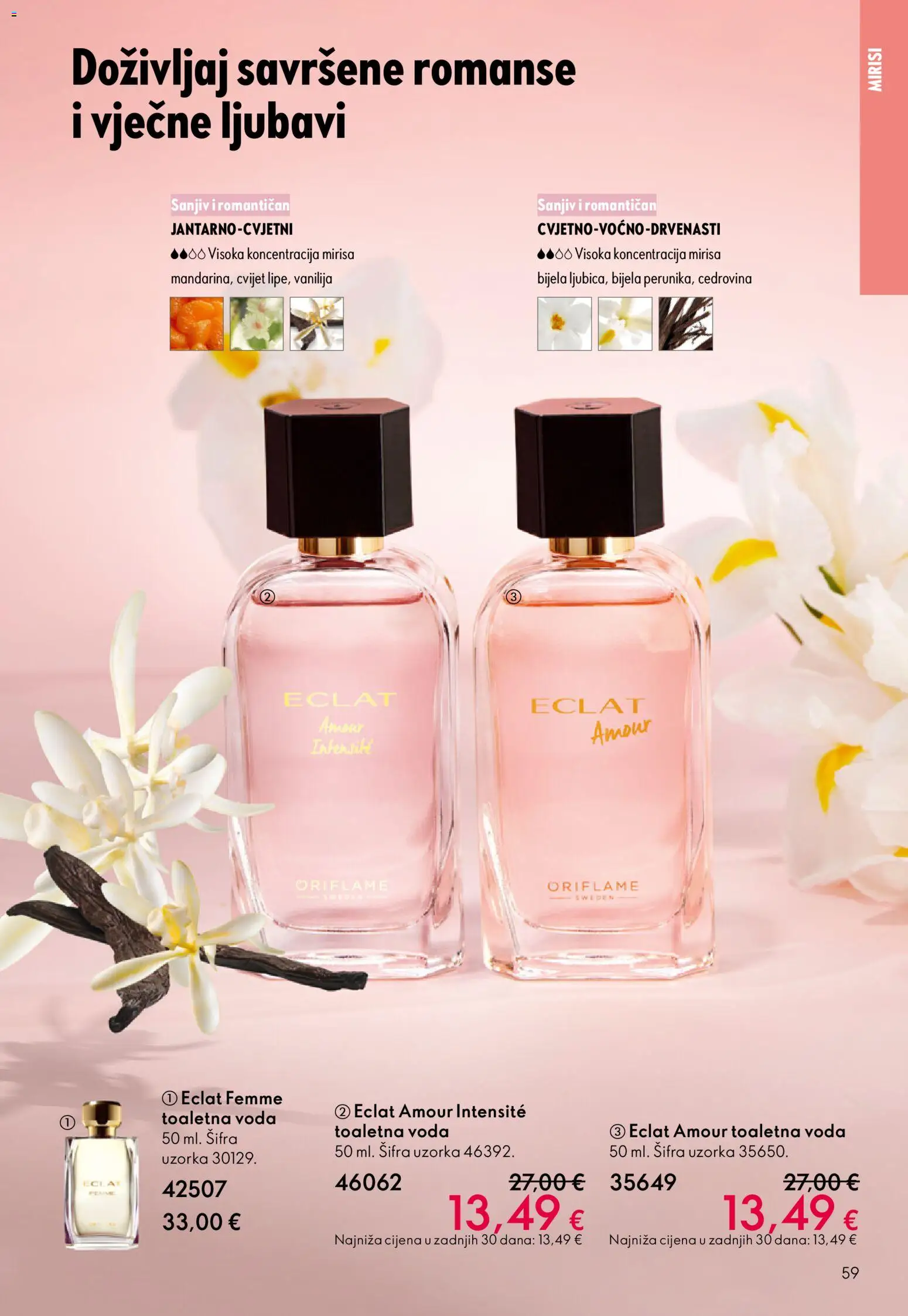 Oriflame katalog | vrijedi od 29.10.2025 | Stranica: 59 | Proizvodi: Voda