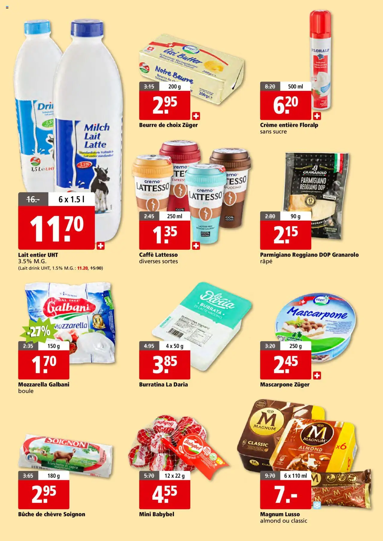 Aligro Aktionen Gourmetkunden FR ab 25.08.2025 | Seite: 8 | Produkte: En Kommode, Mascarpone, Butter, Creme