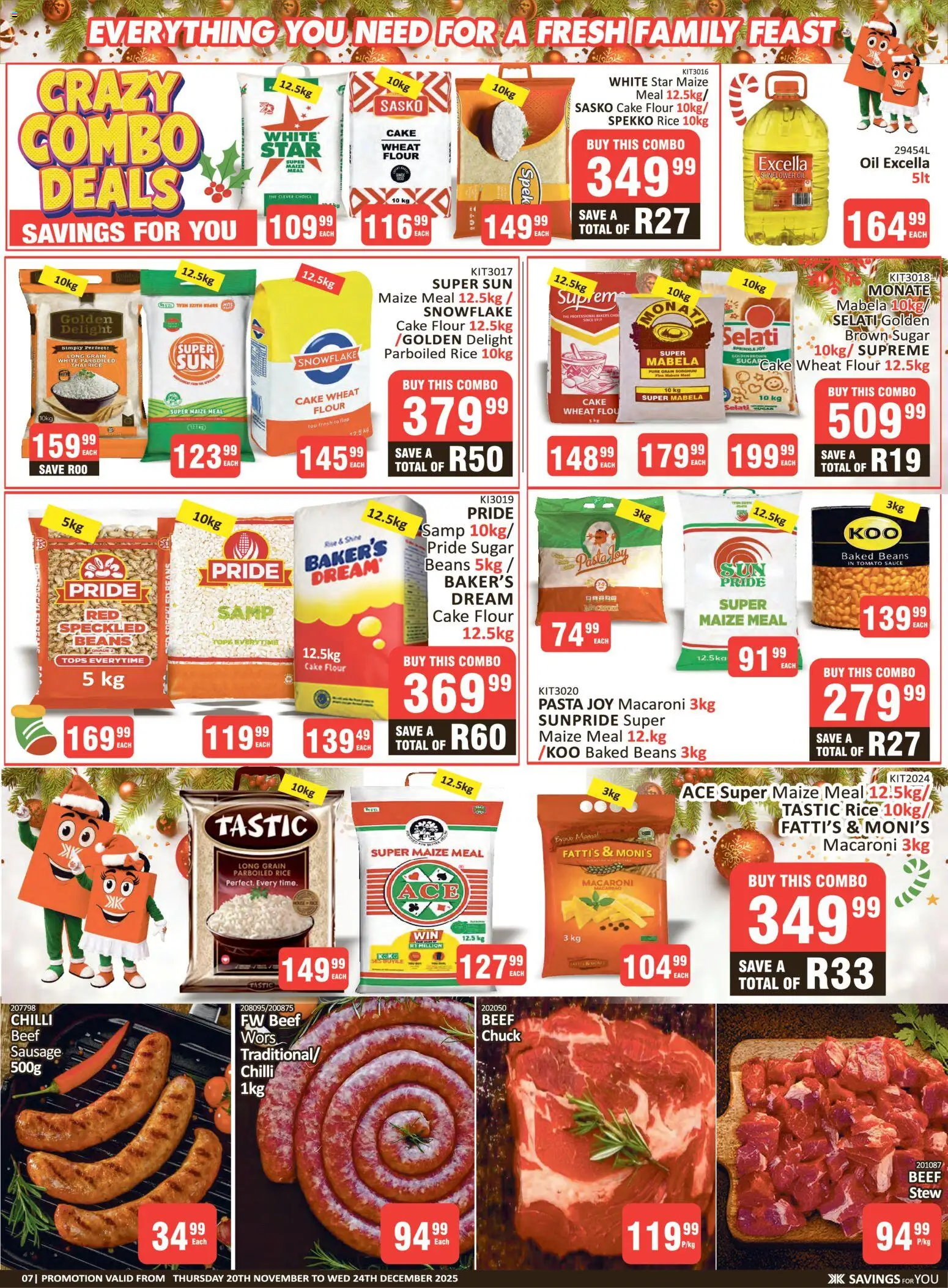 New KIT KAT Cash & Carry catalogue – valid from 20.10.2025 | Page: 7 | Products: Cake, Beans, Oil, Rice