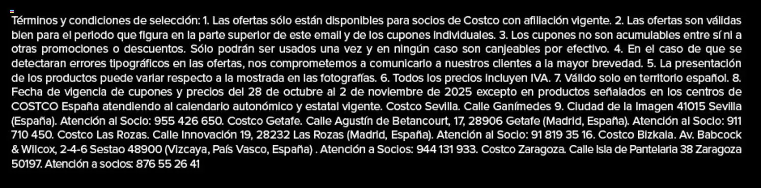 Costco catálogo │ válido desde el 28.10.2025 | Página: 6