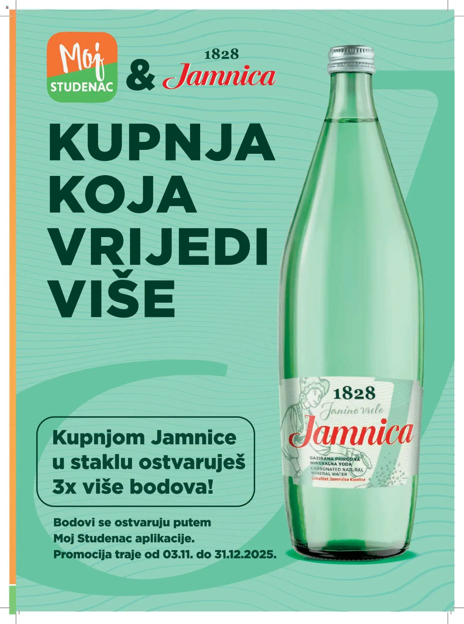 Studenac katalog | vrijedi od 12.11.2025 | Stranica: 9 | Proizvodi: Mineralna voda, Jamnica, Voda