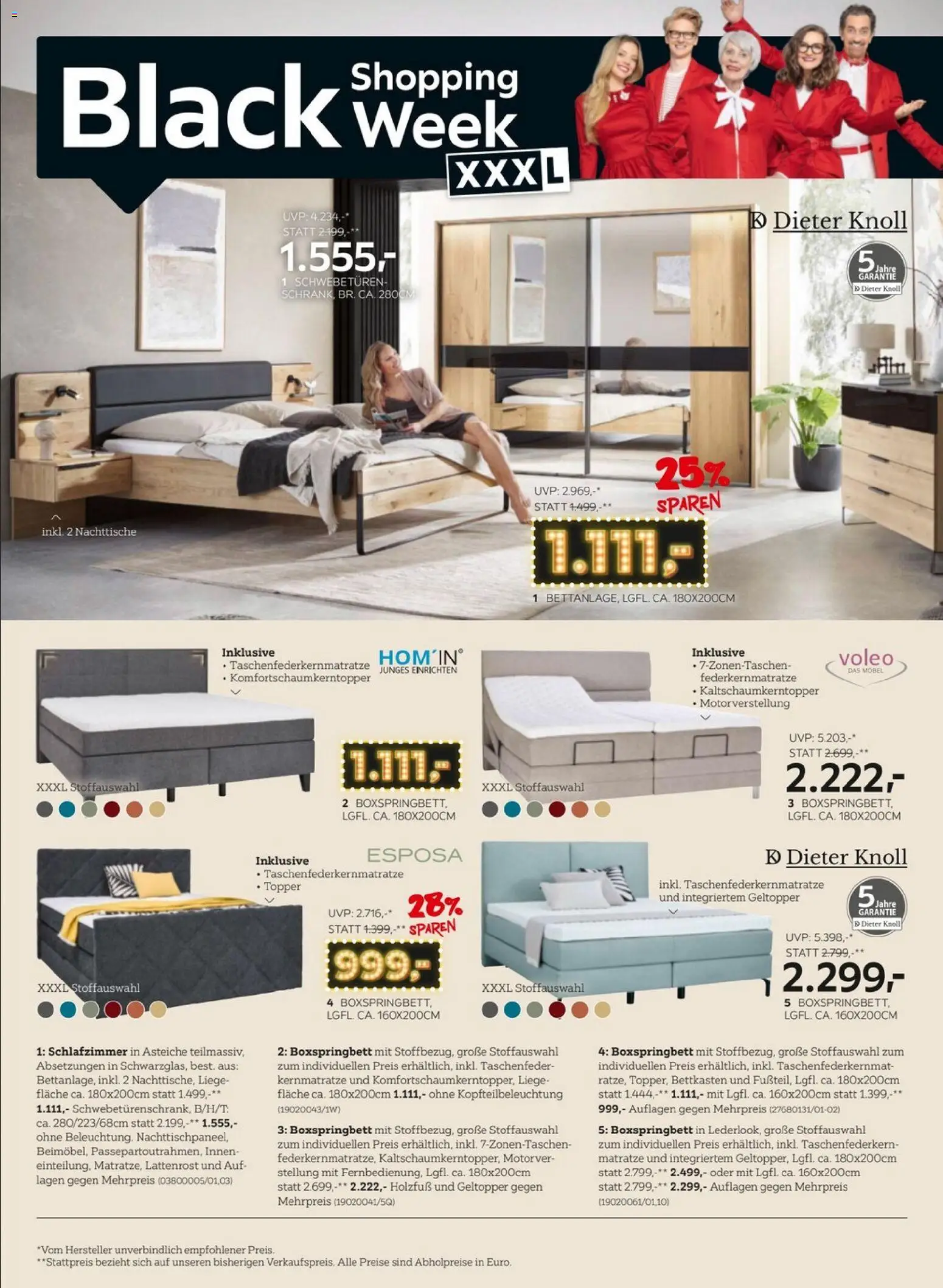XXXLutz - Black Friday gültig ab 24.11.2025 | Seite: 14 | Produkte: Matratze, Lattenrost