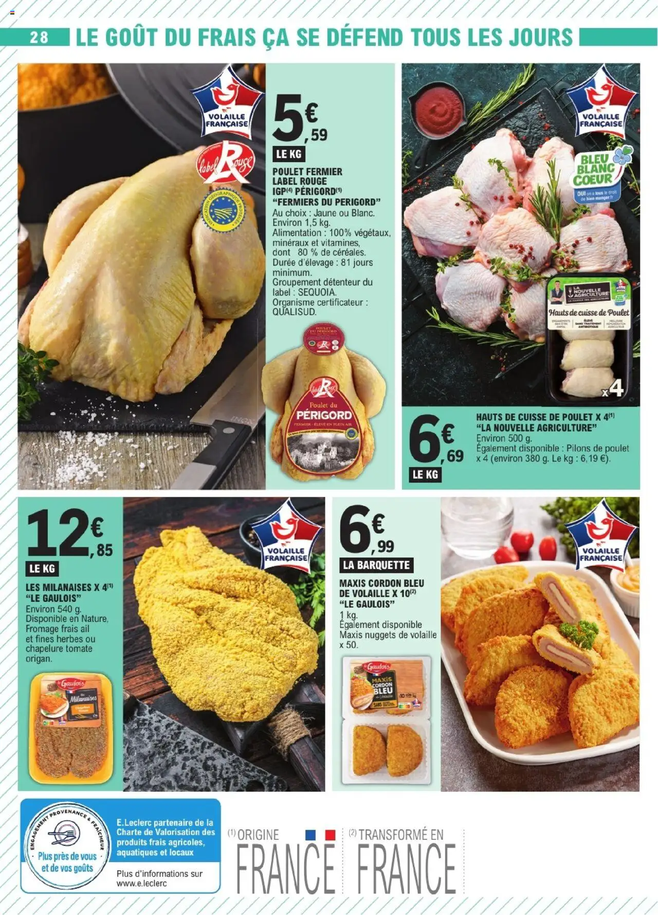  | Page: 28 | Produits: Ail, Volaille, Fromage, Chapelure