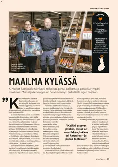 K-Market-mainoslehti voimassa 03.12.2025 alkaen | Sivu: 55 | Tuotteet: Voi, Korvapuustit, Suklaa