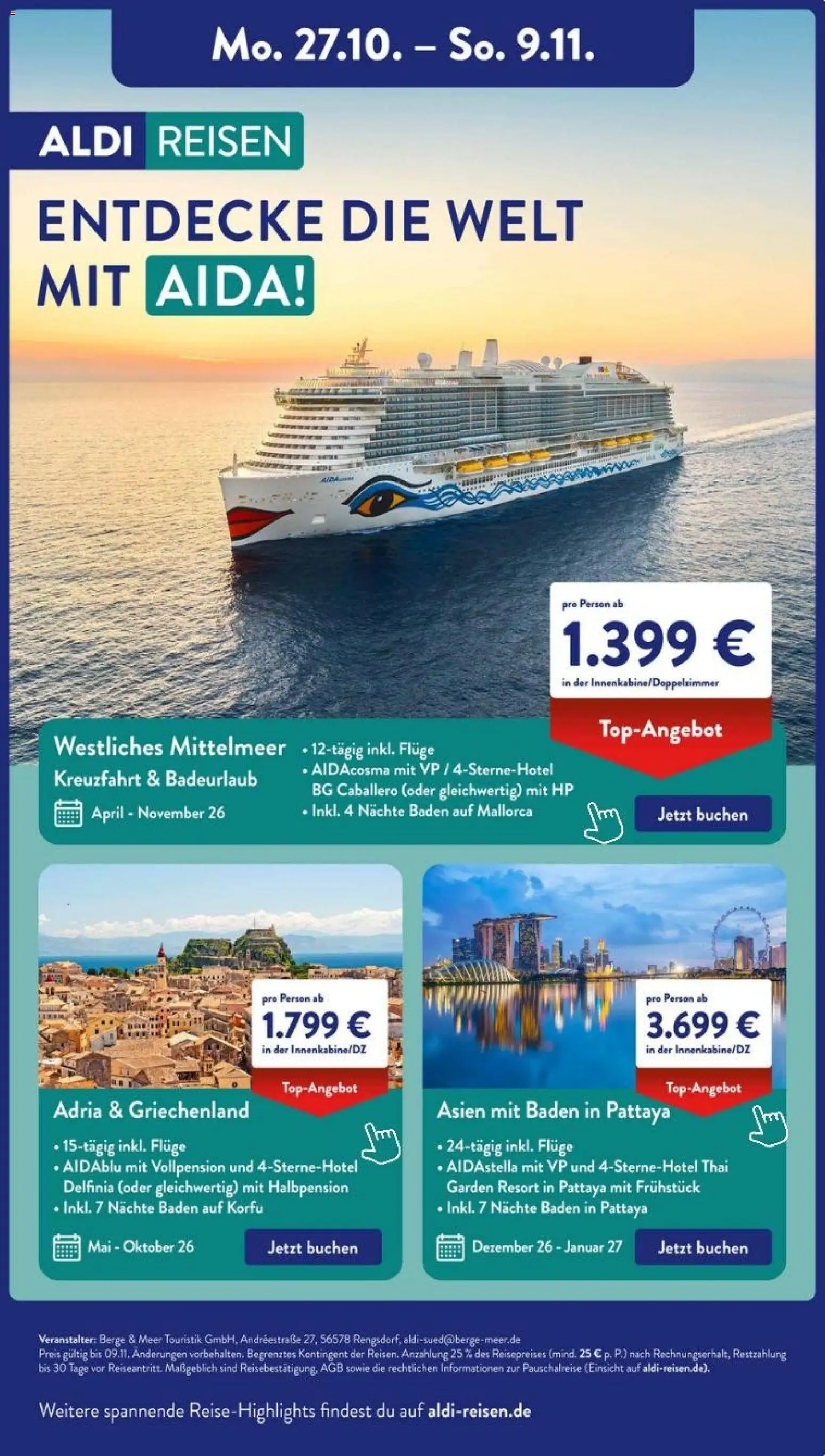 Aldi Süd Prospekt 	 – gültig ab 27.10.2025 | Seite: 41 | Produkte: HP