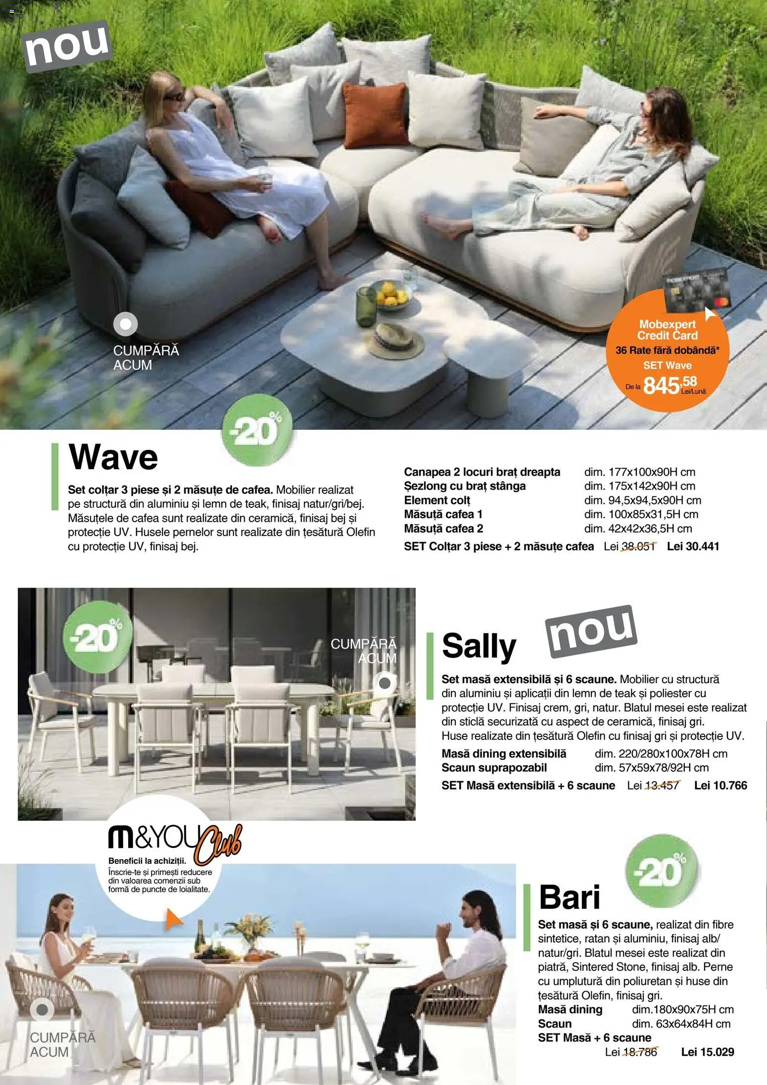 Noul catalog Mobexpert – valabil de la 16.02.2026 | Pagină: 2 | Produse: Canapea, Masă, Scaun, Colțar