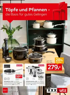 XXXLutz Toppfe und Pfannen ab 18.11.2025 gültig