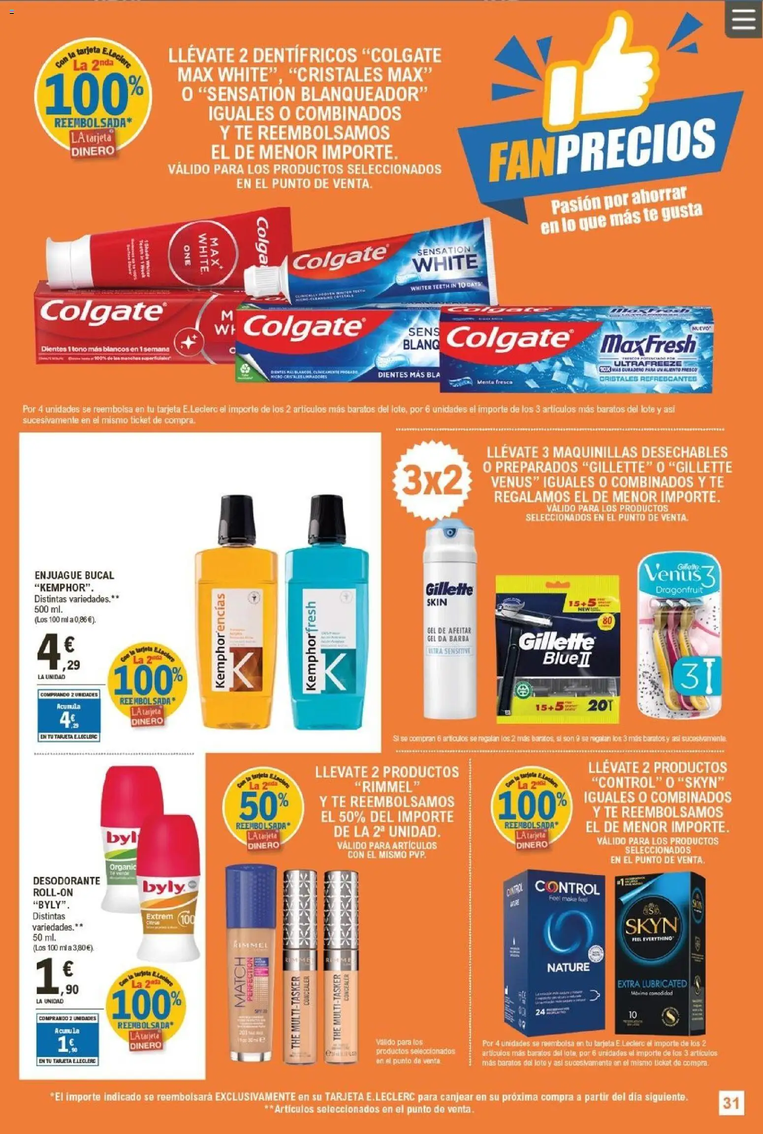 E.Leclerc - Fan precios │ válido desde el 11.02.2026 | Página: 31