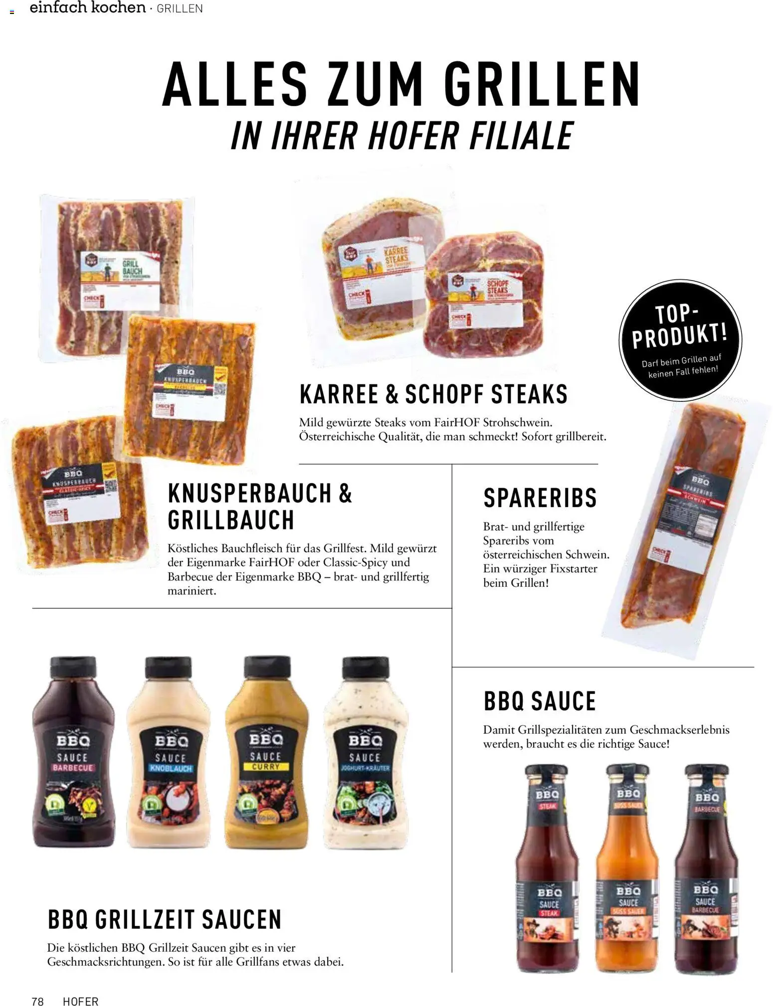 Hofer AT akciós ujság - amely érvényes a következő dátumtól: 04.09.2025 | Oldal: 78