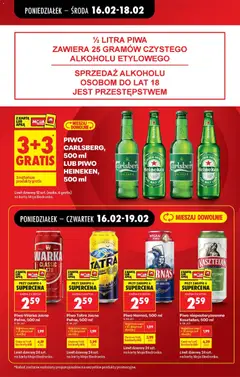 Pogląd oferty "Piwo Carlsberg, 500 ml" - ważna od 16.02.2026 | Strona: 19