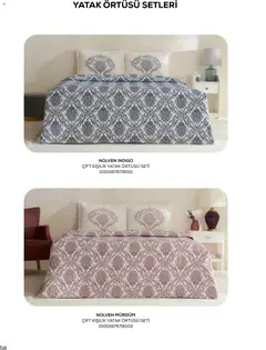01.03.2026 tarihinden itibaren geçerli olan Karaca Home kataloğu önizlemesi | Sayfa: 58 | Ürünler: Yatak, Yatak örtüsü